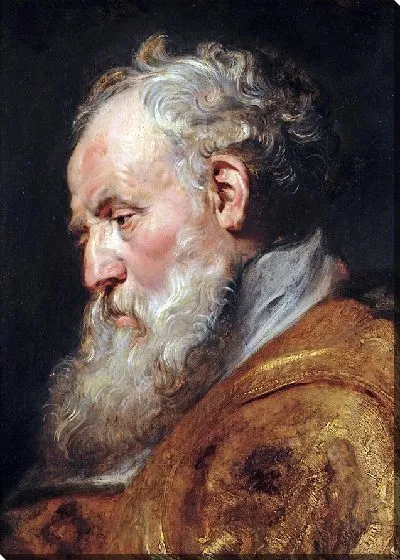 Картина Этюд головы (Святой Амвросий)