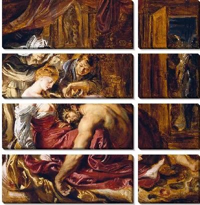 Картина Самсон и Далила