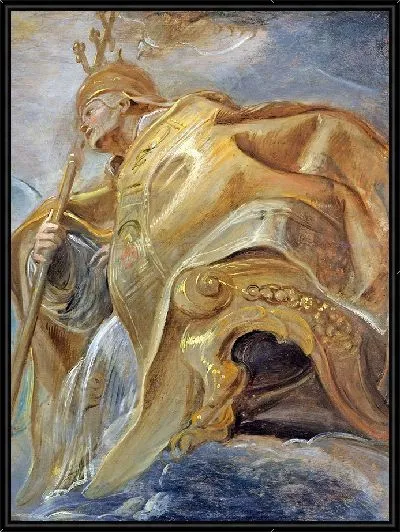 Картина Святой Григорий Великий