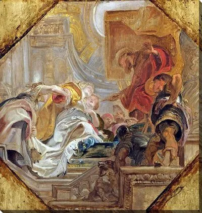 Картина Эсфирь перед Артаксерксом