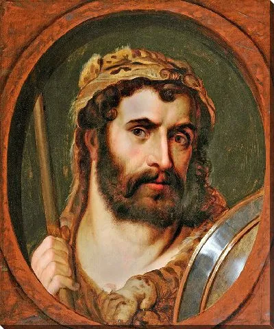 Картина Император Коммод в роли Геркулеса и гладиатора