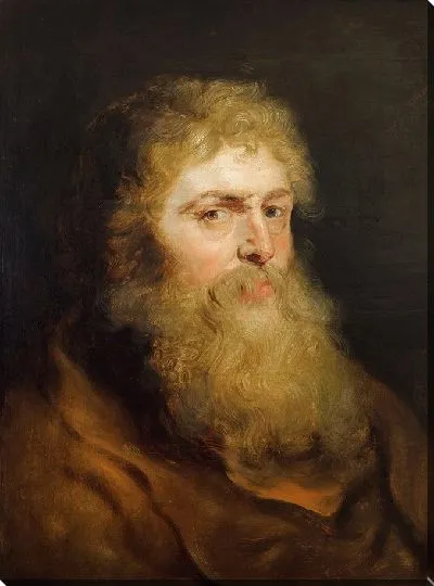 Картина Глава бородатого мужчины