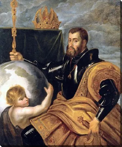 Картина Аллегория о Карле V как правителе мира