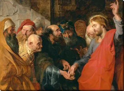 Картина Деньги дани