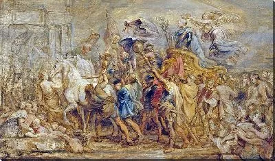 Картина Триумф Генриха IV
