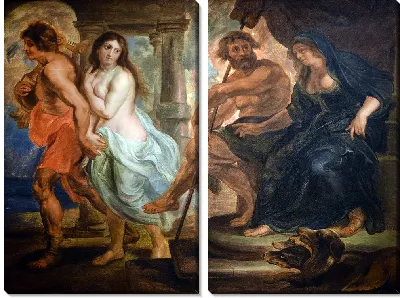 Картина Орфей и Эвридика