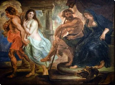 Картина Орфей и Эвридика