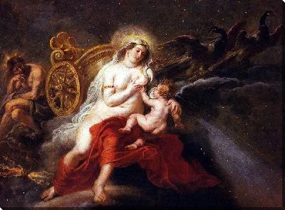 Картина Происхождение Млечного Пути