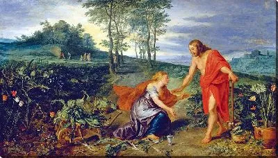 Картина Явление Христа Марии Магдалине пасхальным утром