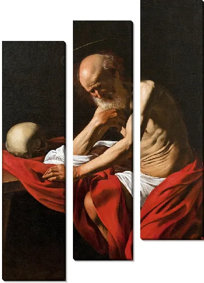 Картина Святой Иероним медитирует