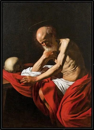 Картина Святой Иероним медитирует