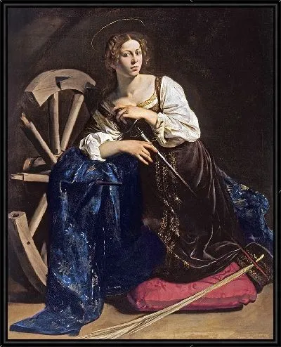 Картина Святая Екатерина Александрийская