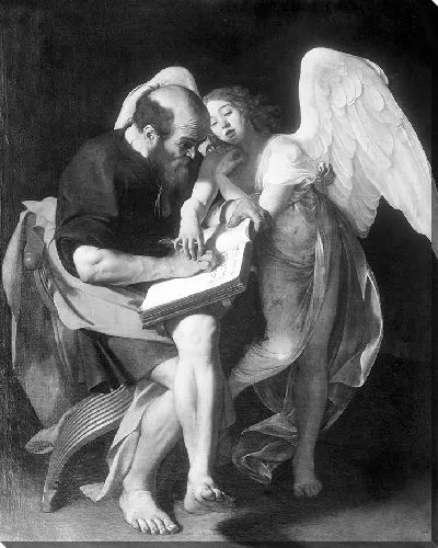 Картина Церковь Св. Матфей пишет свое Евангелие с помощью ангела