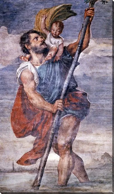 Картина Святой Кристофер