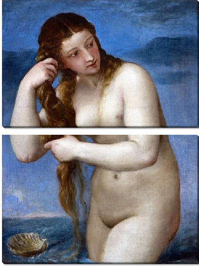Картина Венера, поднимающаяся из моря («Венера Анадиомена»)