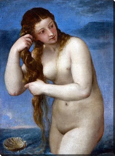 Картина Венера, поднимающаяся из моря («Венера Анадиомена»)