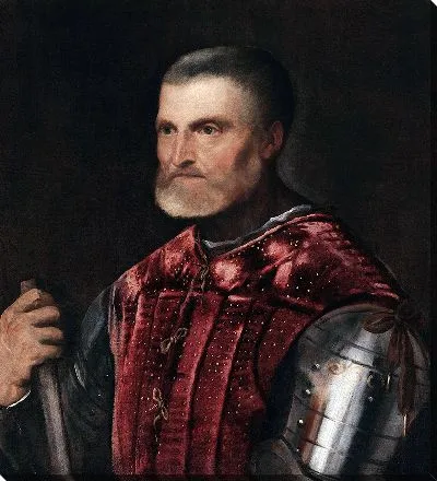 Картина Человек в доспехах