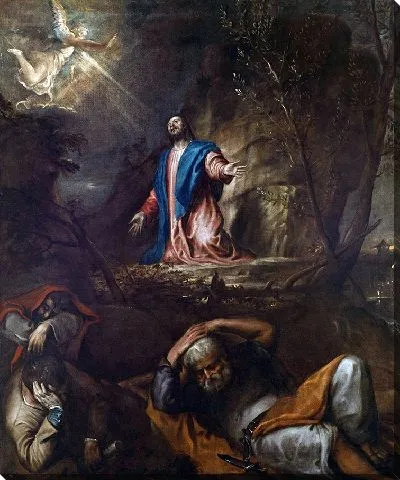 Картина Агония в саду