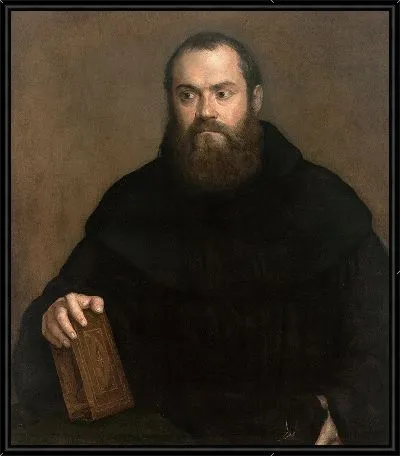 Монах с книгой