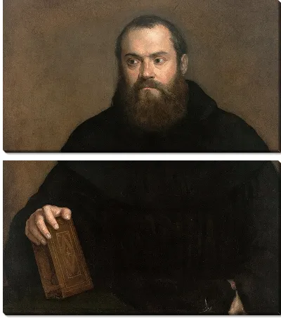 Монах с книгой