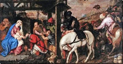 Картина Поклонение волхвов