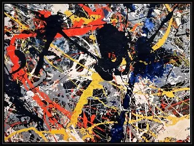 Картина Брызги арт №1