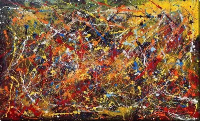 Постер Брызги арт №7