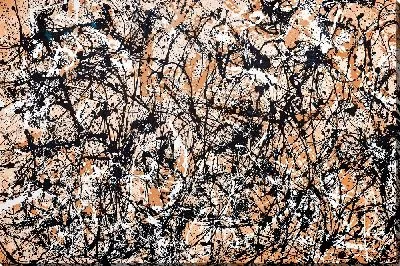 Картина маслом Брызги арт №9