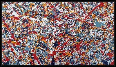 Картина Брызги арт №14