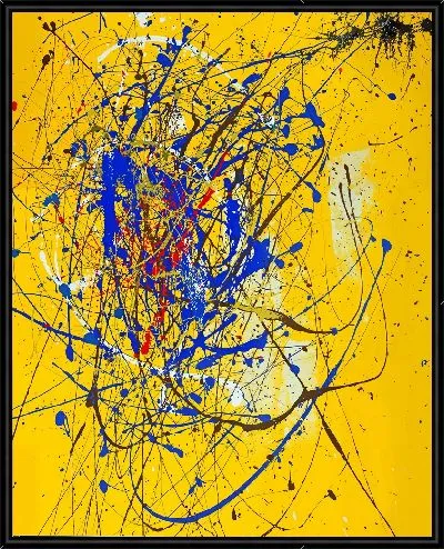 Картина Брызги арт №16