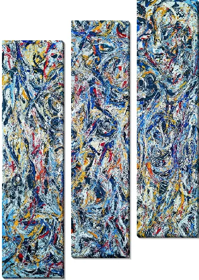 Модульная картина Брызги арт №19