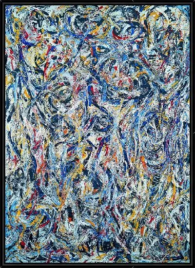 Картина Брызги арт №19