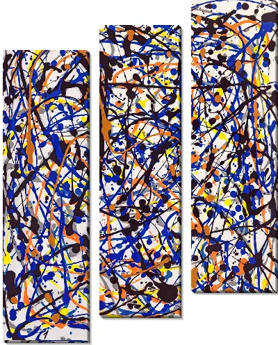 Модульная картина Брызги арт №20