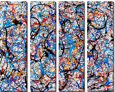 Модульная картина Брызги арт №23