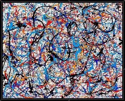 Картина Брызги арт №23