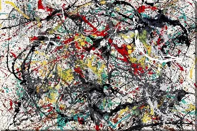 Постер Брызги арт №25