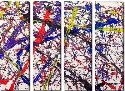 Модульная картина Брызги арт №31