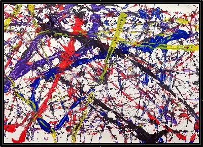 Картина Брызги арт №31