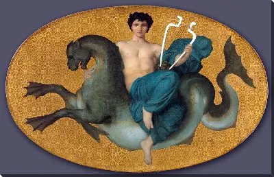 Картина Арион на морском коньке