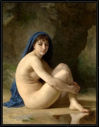 Картина Сидящая обнаженная (1884)