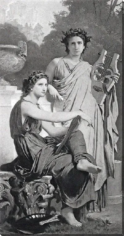 Картина Искусство и литература