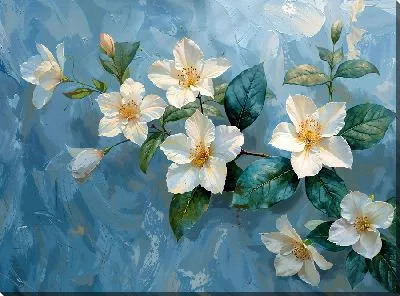 Картина маслом Жасмин №8