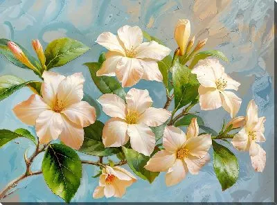 Картина маслом Жасмин №16