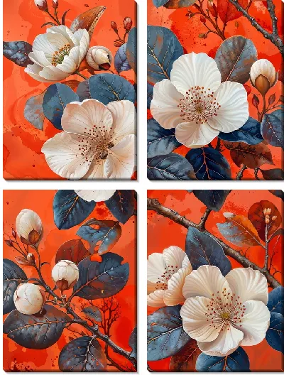 Модульная картина Жасмин №17