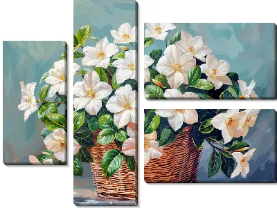 Модульная картина Жасмин №18