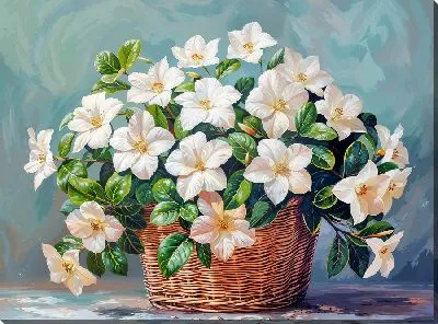 Картина маслом Жасмин №18