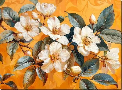 Картина маслом Жасмин №22