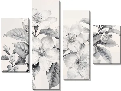 Модульная картина Жасмин №24