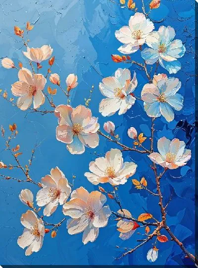 Картина маслом Жасмин №25