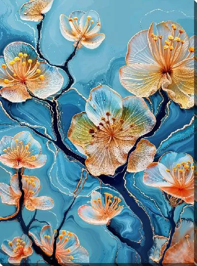 Картина маслом Жасмин №32